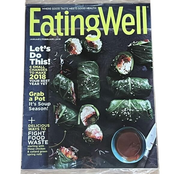 EatingWell Magazine Lot 5 Issues 2017-2019 Healthy Recipes Cooking Ideas - Picture 3 of 7